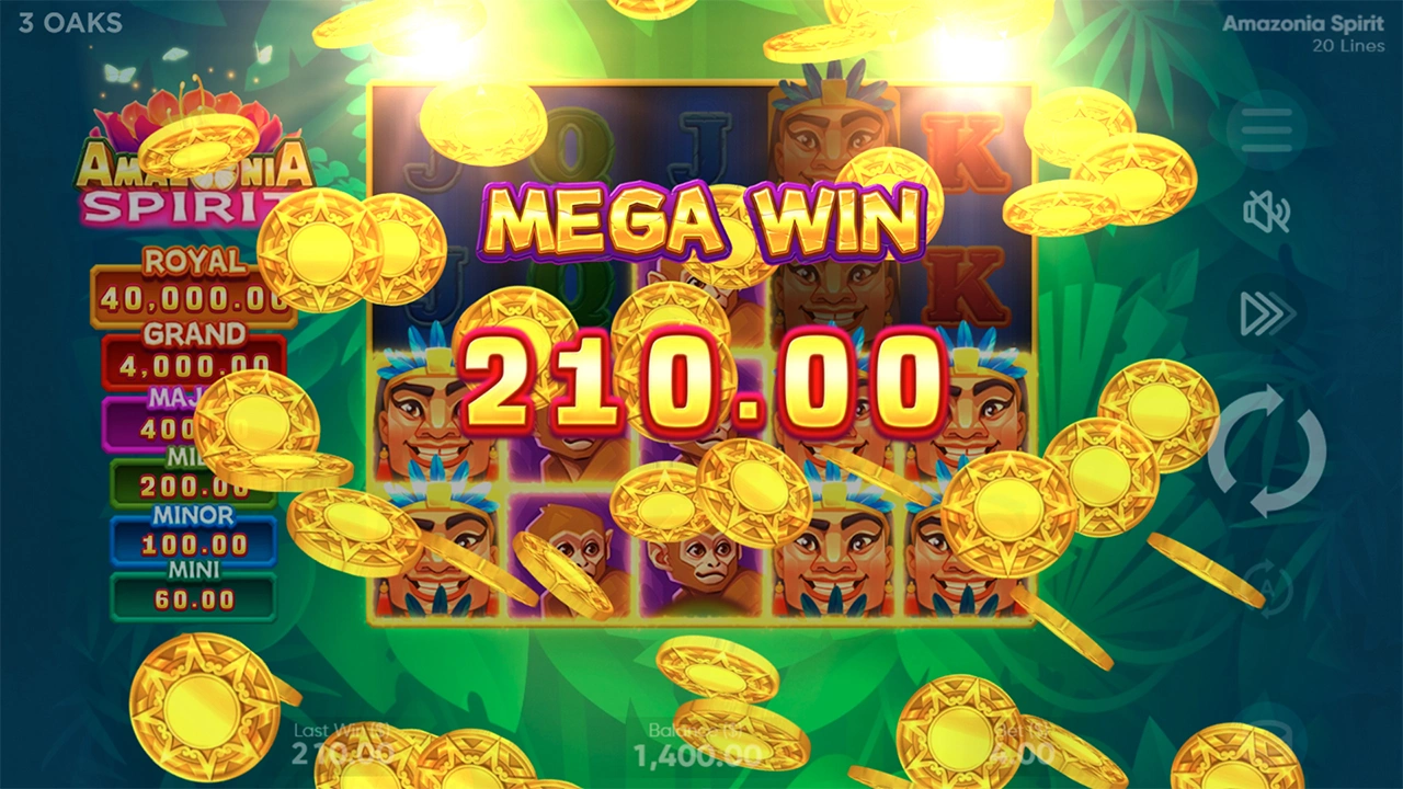 amazonia spirit slot