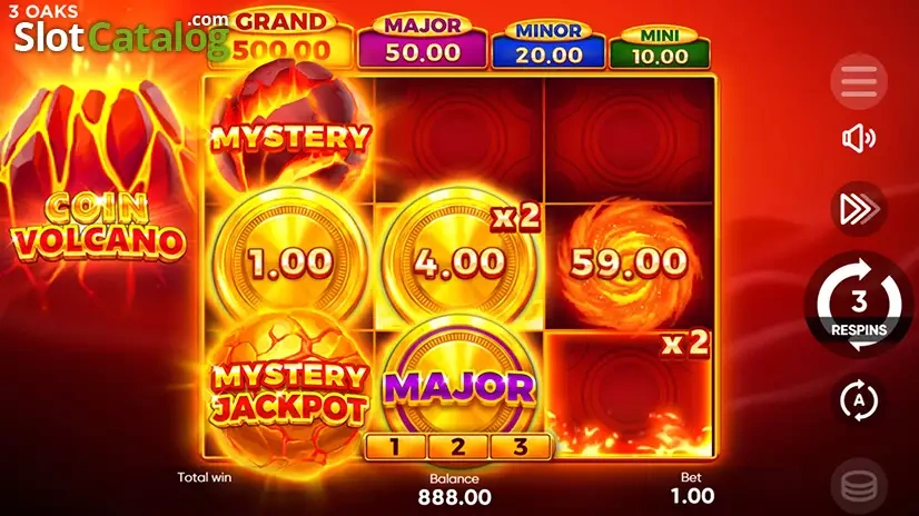 coin volcano slot