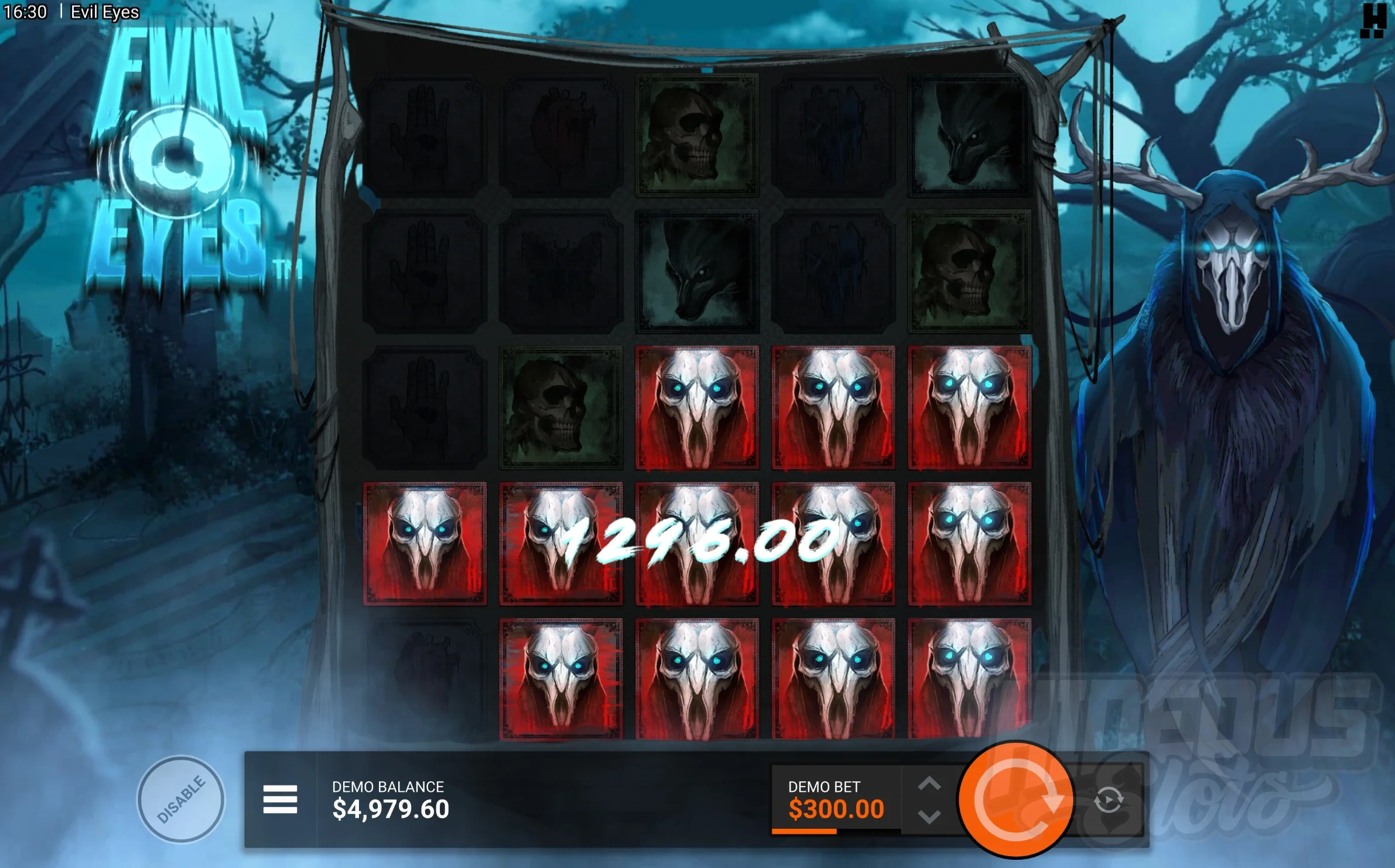 evil eyes slot