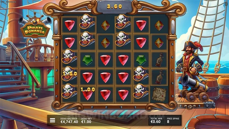 pirate bonanza slot