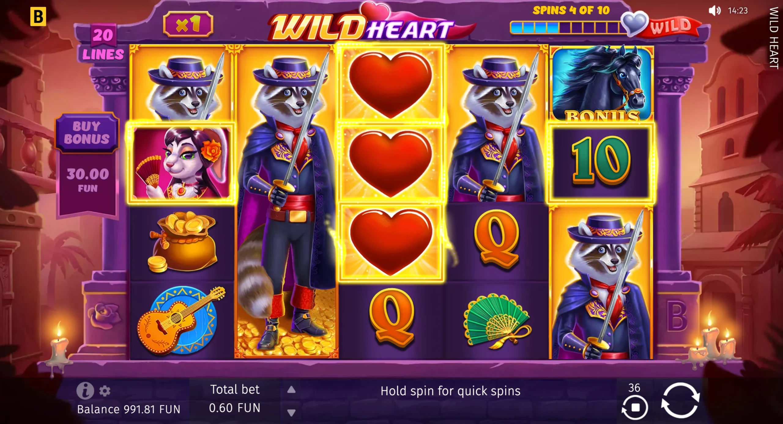 wild heart game